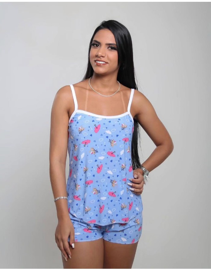 BABY DOLL MALHA SIMPLES