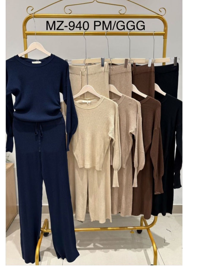 Conjunto modal manga longa 