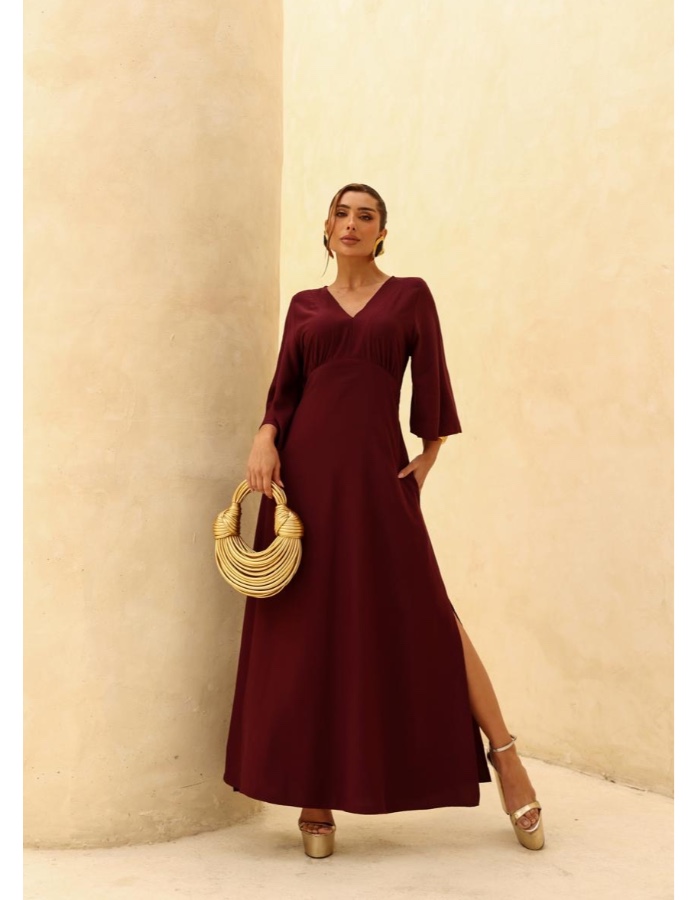 VESTIDO LISO