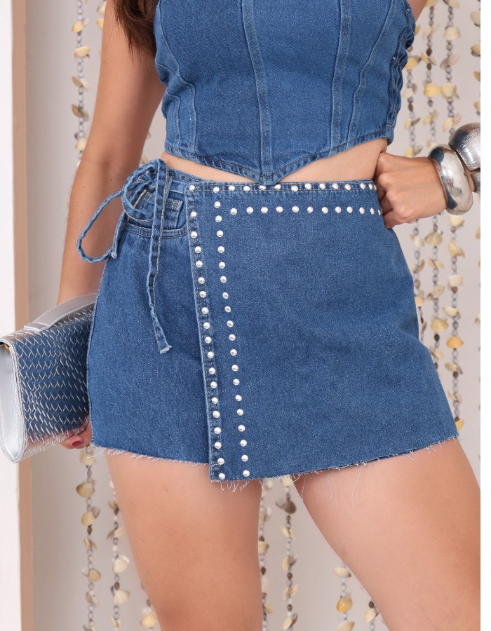 SHORT SAIA CORDÃO