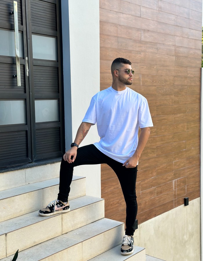 CAMISA OVERSIZED 30.1 100% ALGODAO
