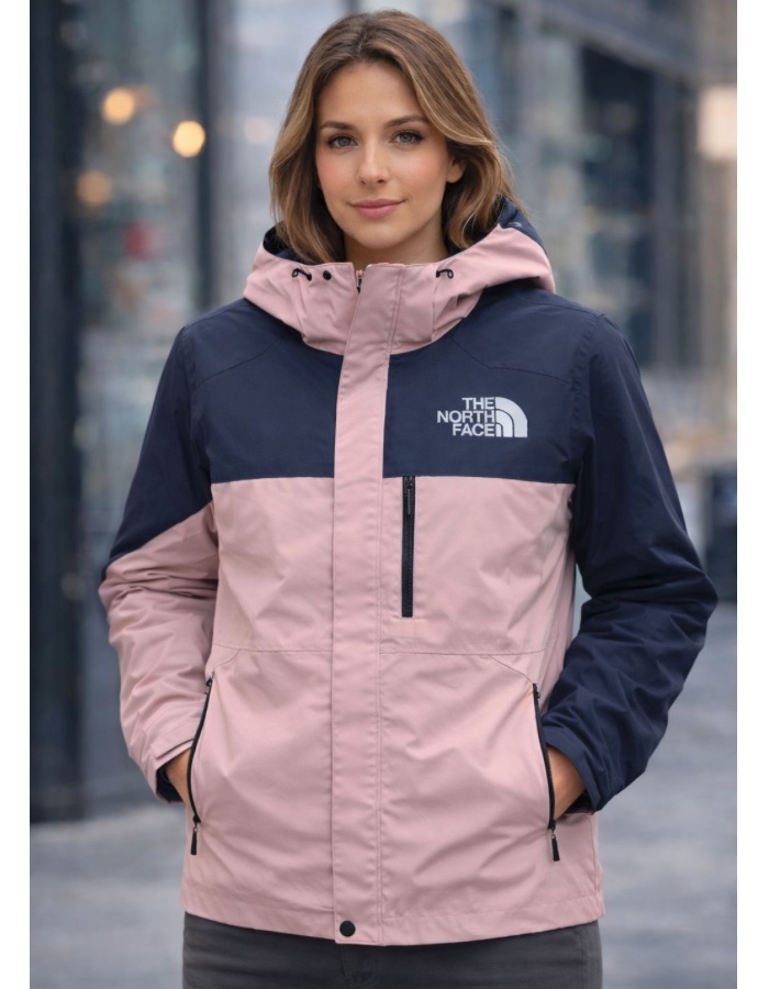 Jaqueta The north rosa unissex 