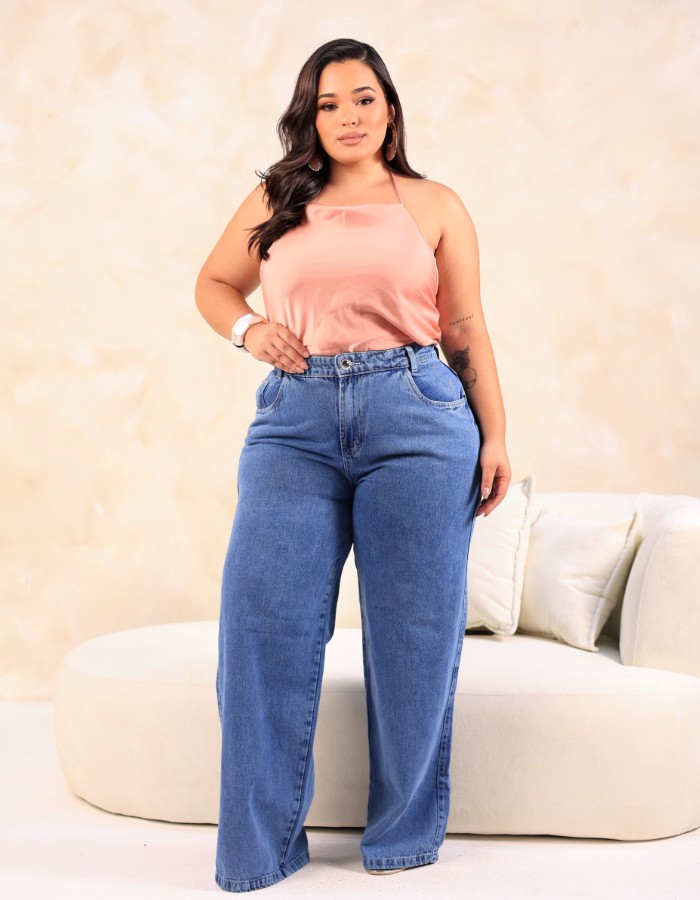 WIDE LEG PLUS SIZE PREMIUM 