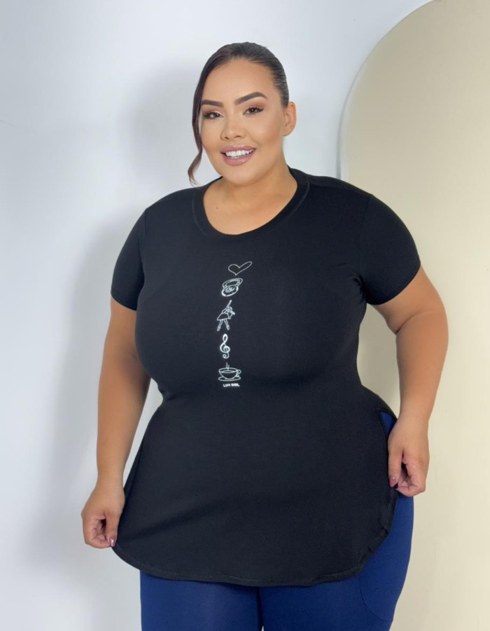 LONGLINE PLUS SIZE - Bailarina 