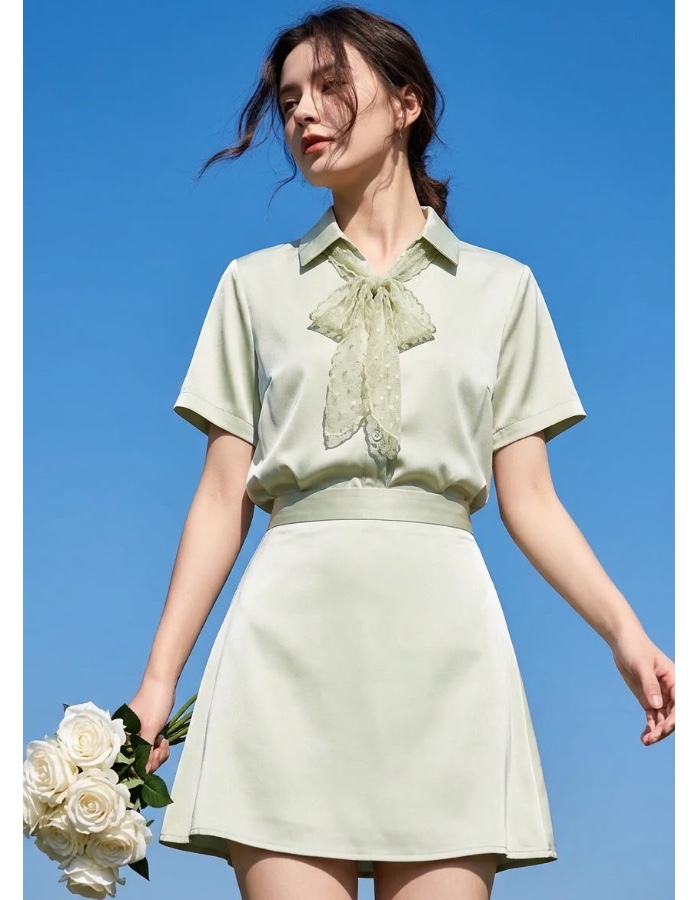 Blusa polo lenço 