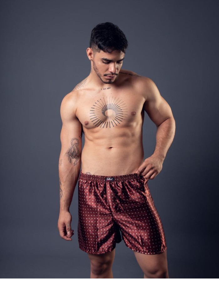 Produto short-de-cetim 0