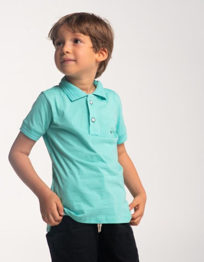 (KIDS) POLO ALGODÃO INFANTIL