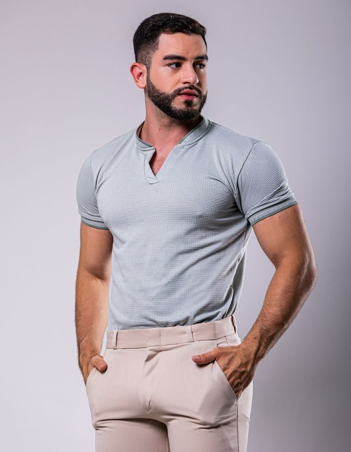 Camisa Polo V Waffer