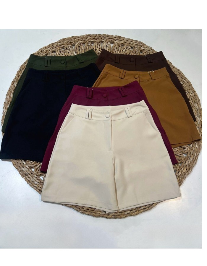 SHORT MEIA COXA ALFAIATARIA