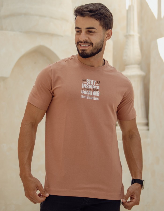 CAMISA DIFERÊNCIADA COTTON - STAY INSPIRED