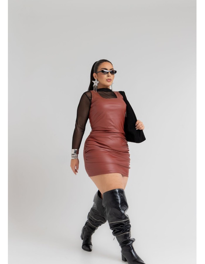 VESTIDO COURO