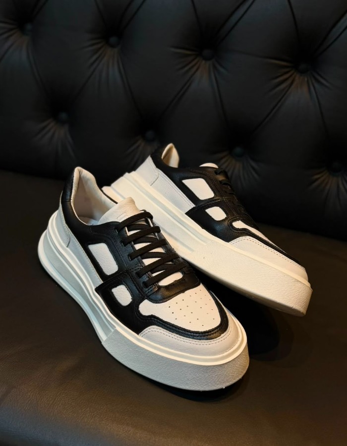 Riviera branco com preto