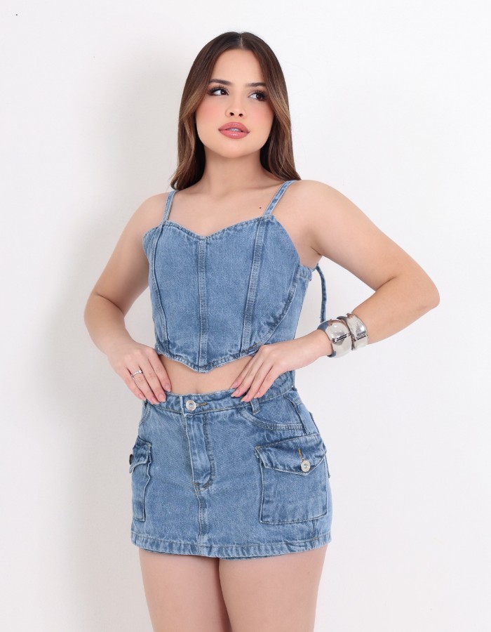 CONJUNTO JEANS 