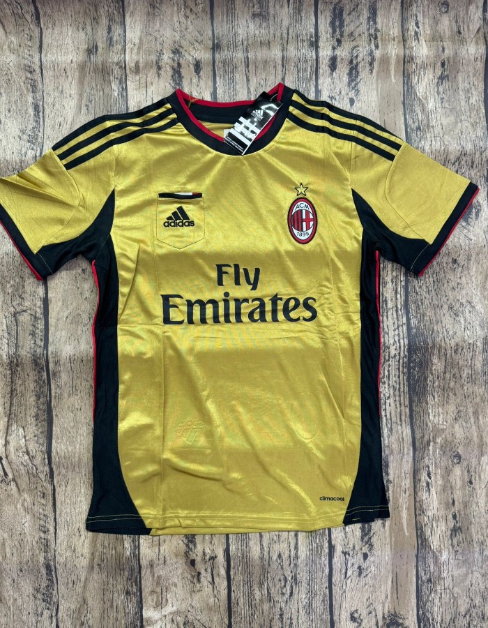 CAMISETA MILAN 2013 DOURADA