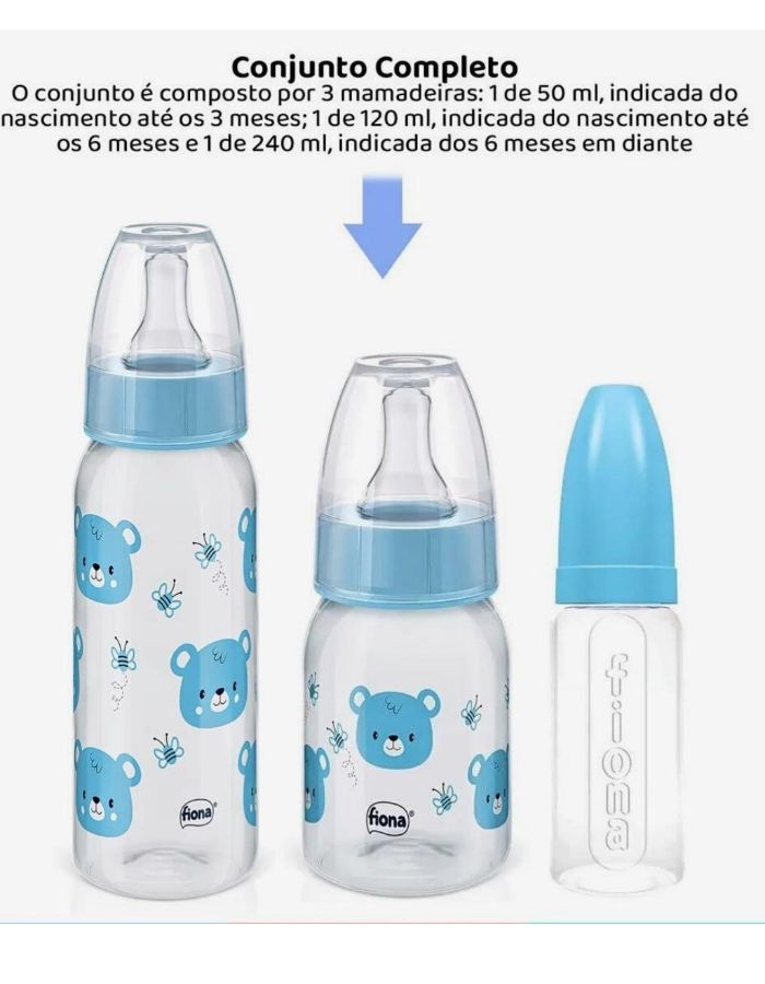 kit mamadeira fases Fiona