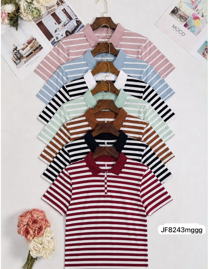 GOLA POLO LISTRADA