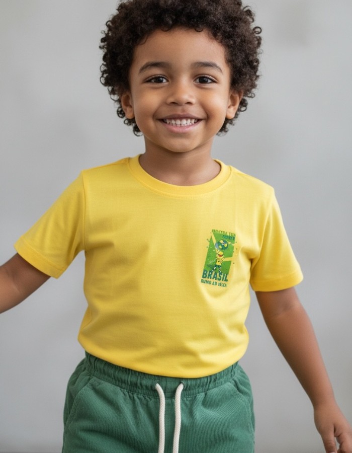 COLEÇÃO BRASIL - BLUSA CANARINHO HEXA
