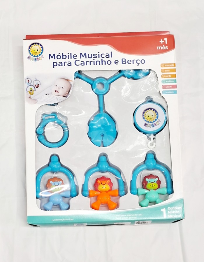 MOBILE MUSICAL BICHINHOS KITSTAR