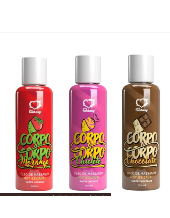 ÓLEO PARA MASSAGEM CORPO A CORPO 