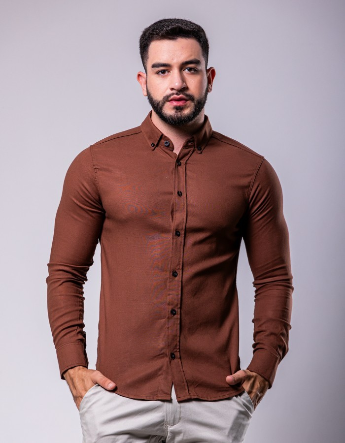 Camisa Linho Premium Lisboa M/L 