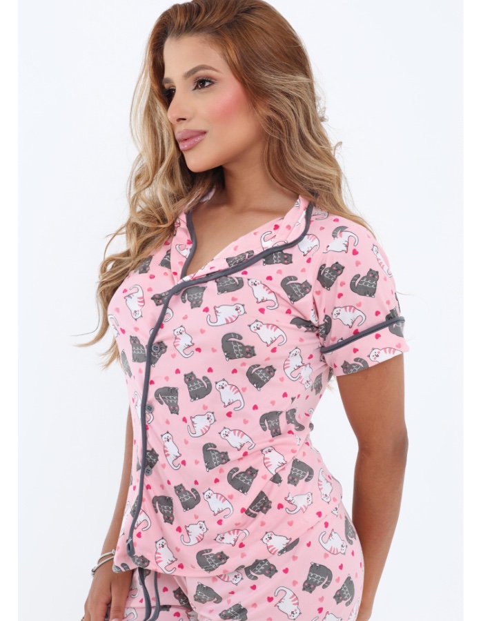 Baby doll americano estampado premium 