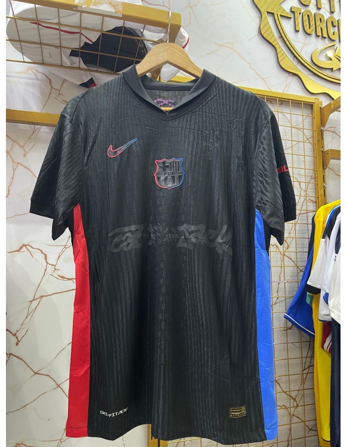 Camisa Barcelona away x travis Scott 