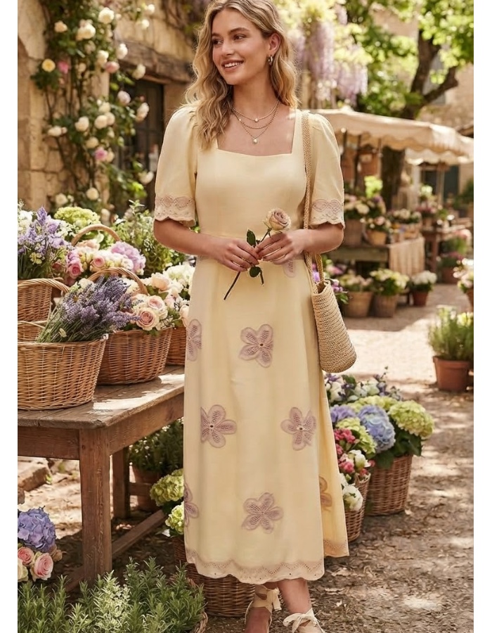 Vestido estampas 