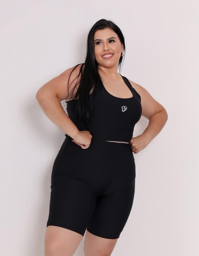 Conjunto top e short ciclista GG
