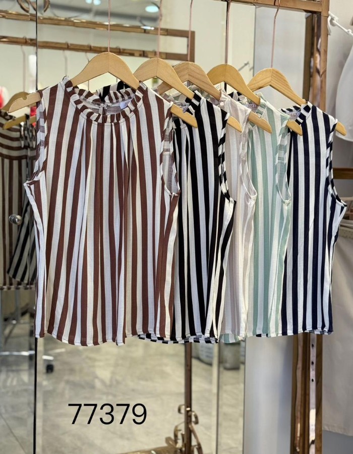 BLUSA TECIDO LINHO COM CREPE SEDA LITRAS 