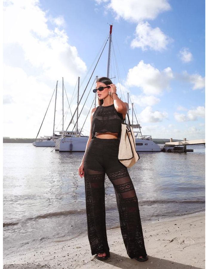 CALÇA TRICOT