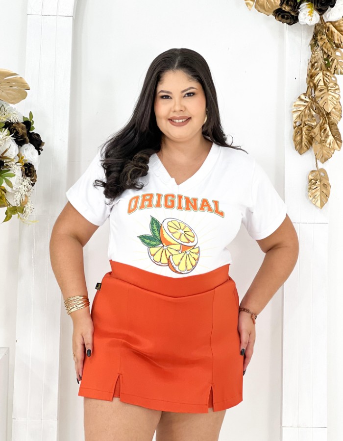 Camisão estampada