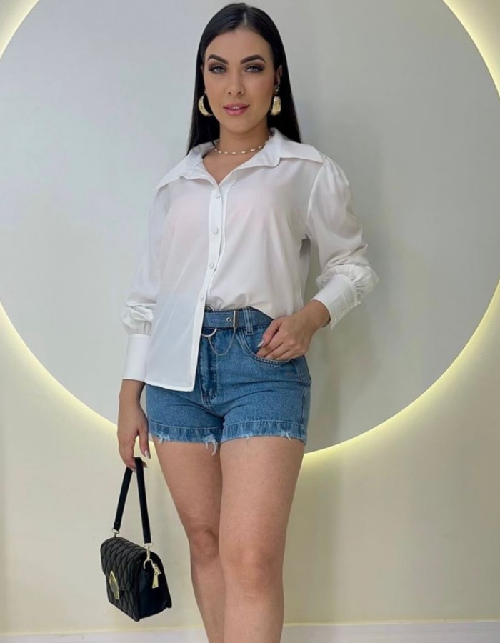 BLUSA ZARA ALFAIATARIA