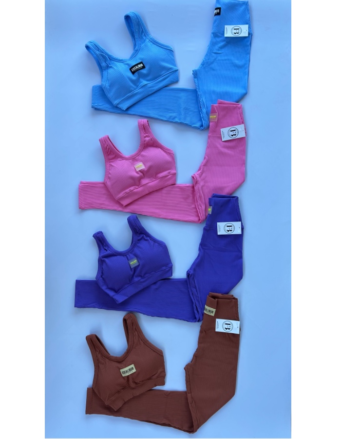 Conjunto Kiria 3D canelado 