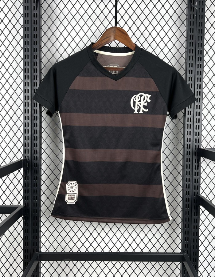 FLAMENGO 25/26 || UNIFORME NEGRO FEMININO