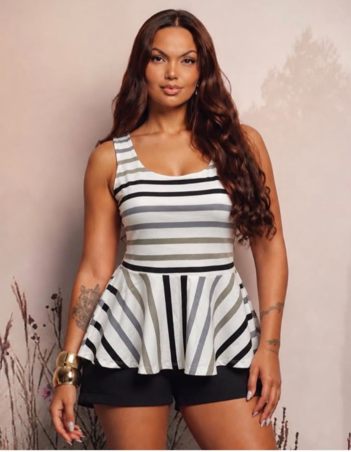 BLUSA DE LISTA