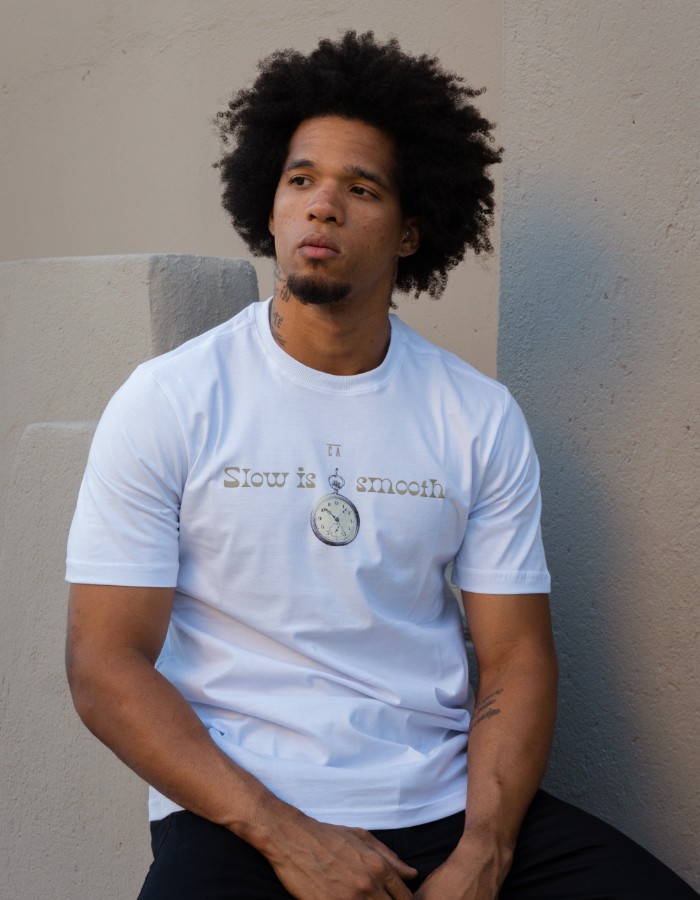 CAMISA DIFERENCIADA - SLOW IS SMOOTH