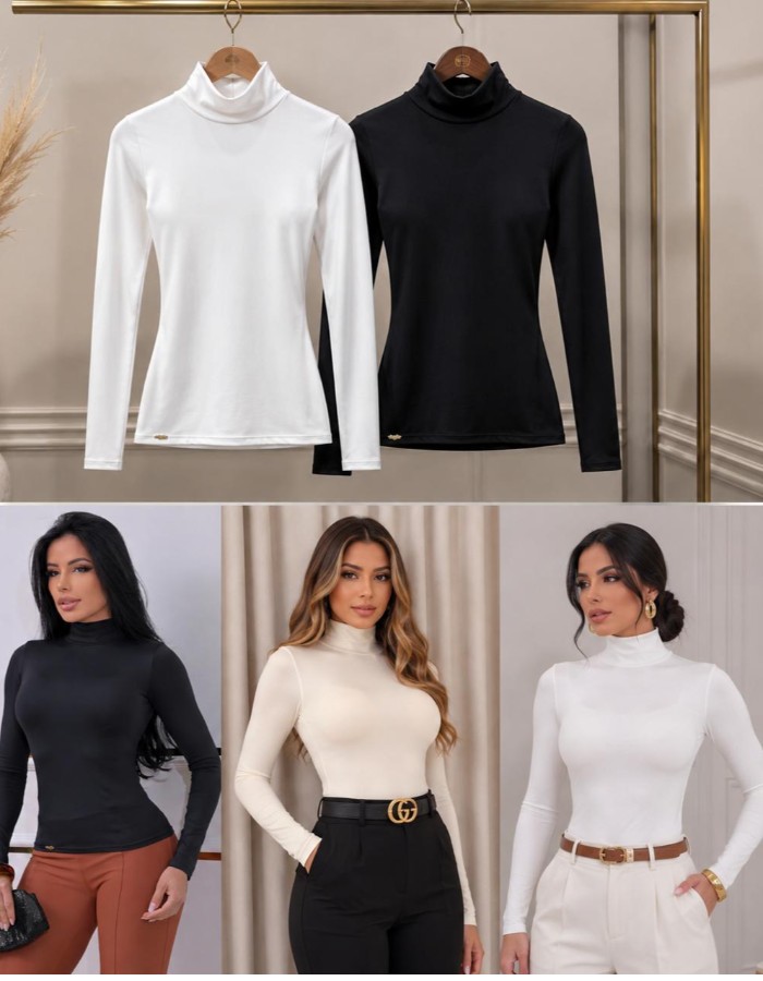 BLUSA GOLA POLIAMIDA