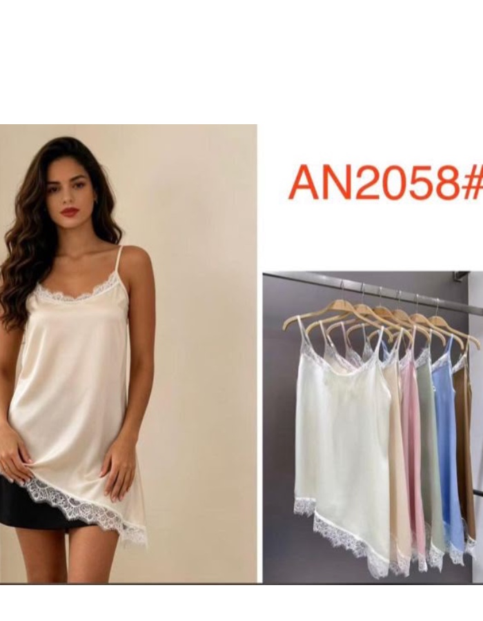 Blusa assimétrica seda + renda