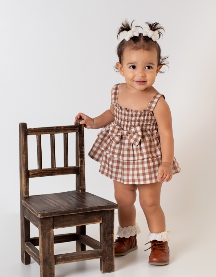Romper Vivi Xadrez
