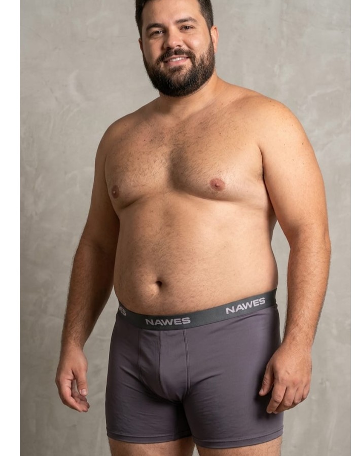 CUECA PLUS SIZE POLIAMIDA 