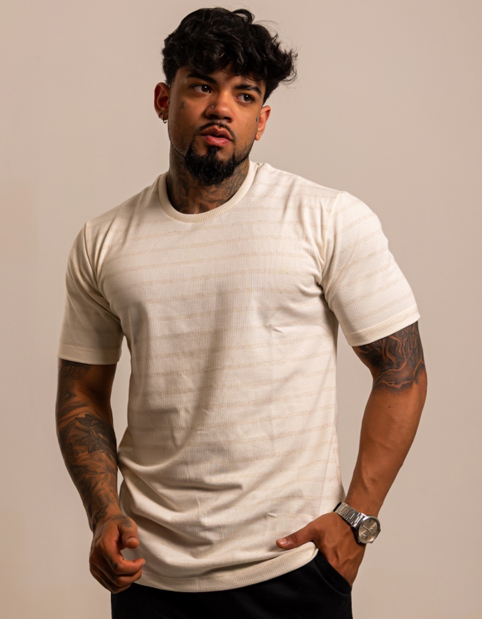 T-SHIRT CONFORT CANELETTE