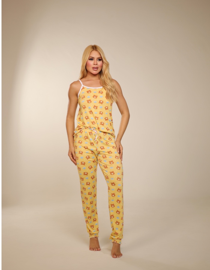 PIJAMA ALÇA ESTAMPADO