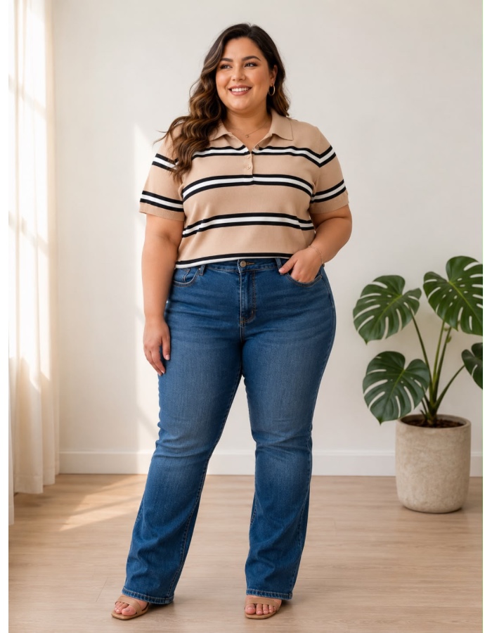 Blusa Plus Ayla 