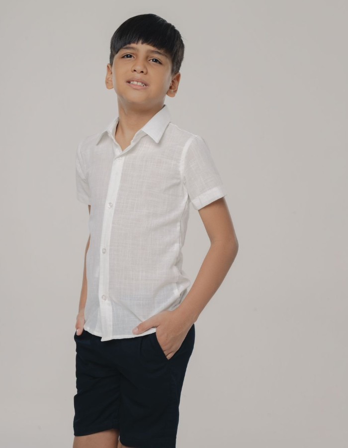 (KIDS) SOCIAL MANGA CURTA RAYON INFANTIL