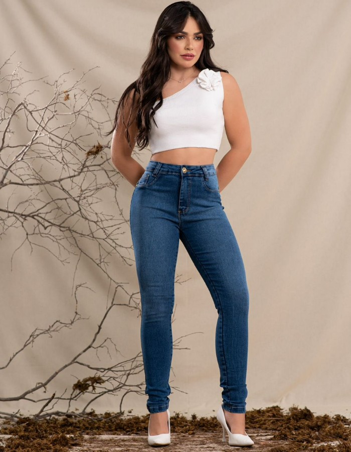 CALÇA SKINNY FEMININA