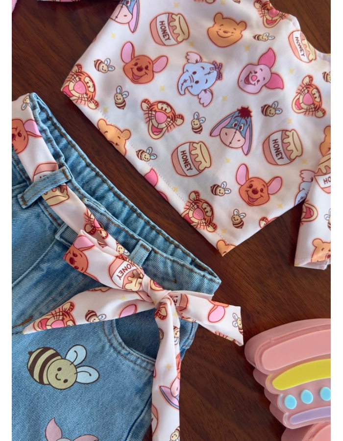 BLUSA BABADO POOH