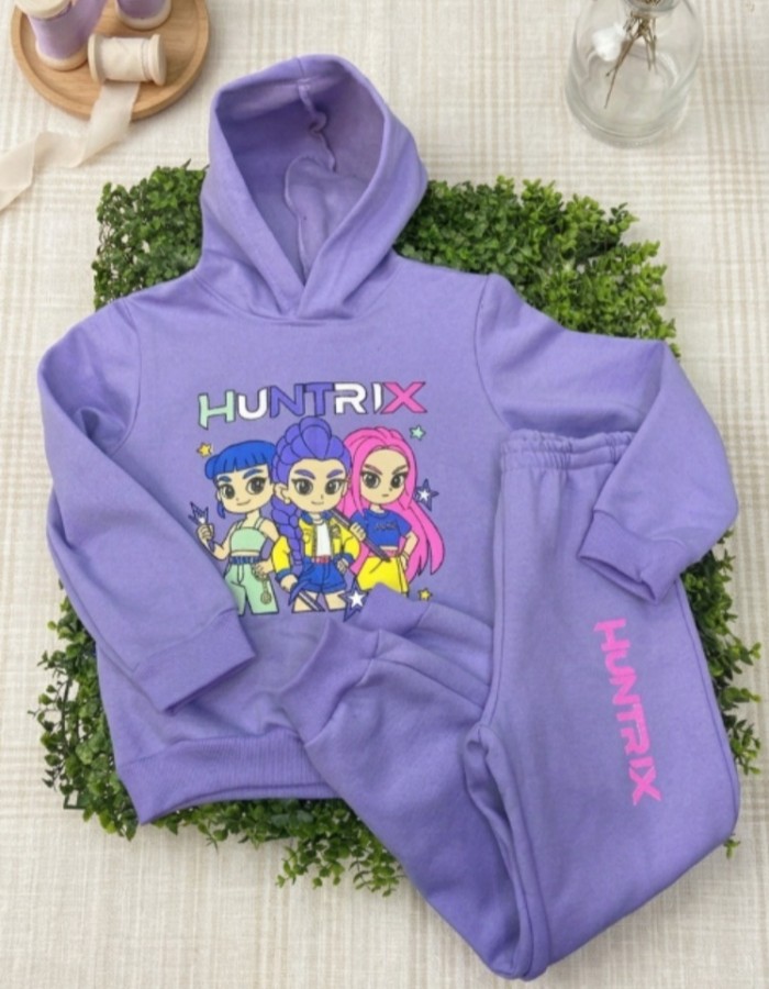 Conjunto Huntrix juvenil