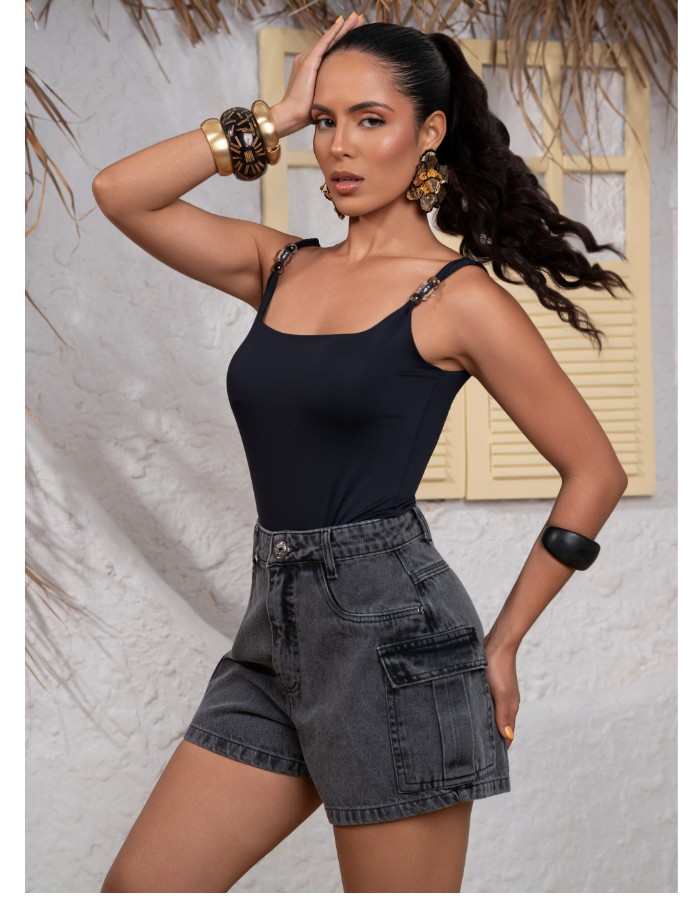 SHORT JEANS CARGO