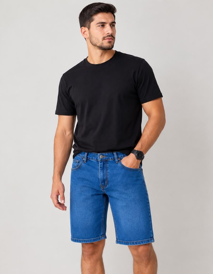 BERMUDA JEANS ADULTO