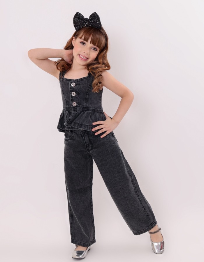 CALÇA BLACK INFANTIL DESGRADEADO